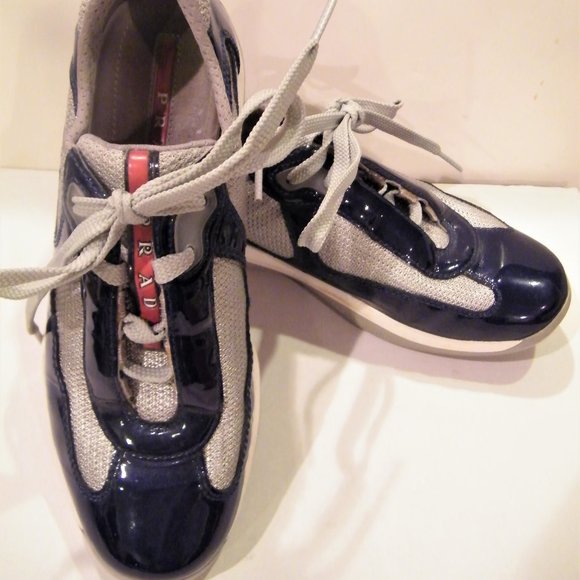 Prada | Shoes | Prada Americas Cup Navy 